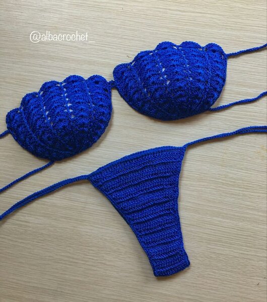Bikini crochet élégant