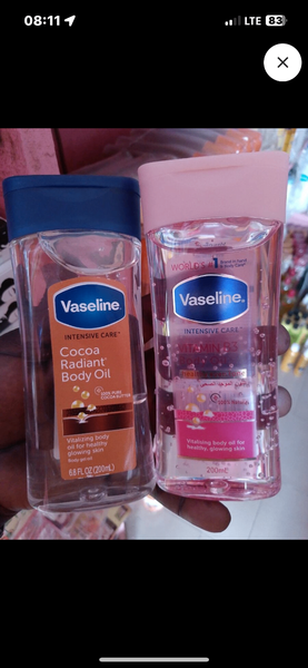 Vaseline Body Oil Duo