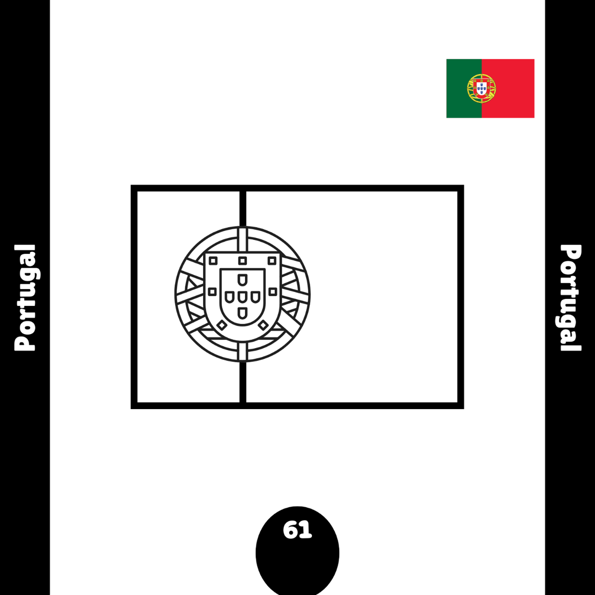 Livre de coloriage - Pays