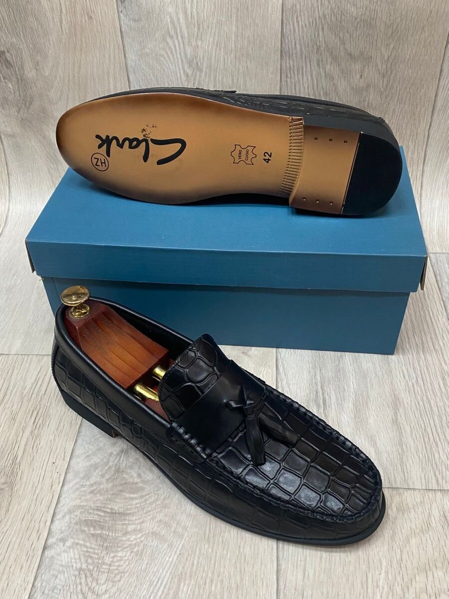 Mocassins élégants en cuir pour hommes