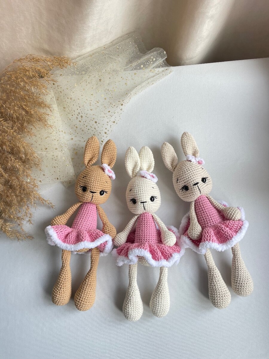 Вязанная Зайка