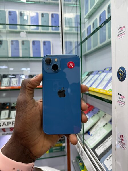 iPhone 128 Go Bleu Débloqué