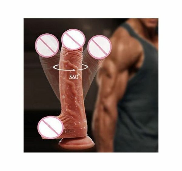 Dildo réaliste flexible 360°