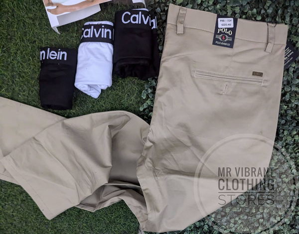 Combo of a Trousers and a  set of 3 boxers