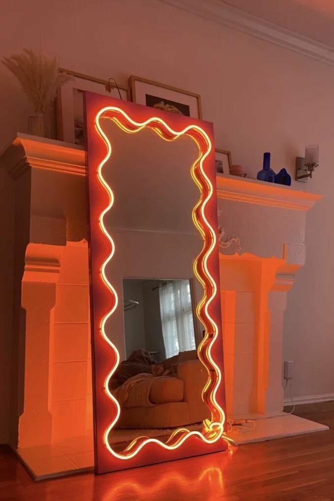 Miroir LED Moderne Décoratif
