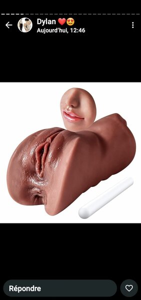 Masturbateur réaliste en silicone