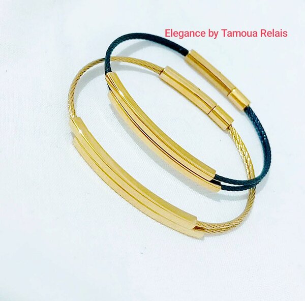 Bracelet élégant en acier inoxydable