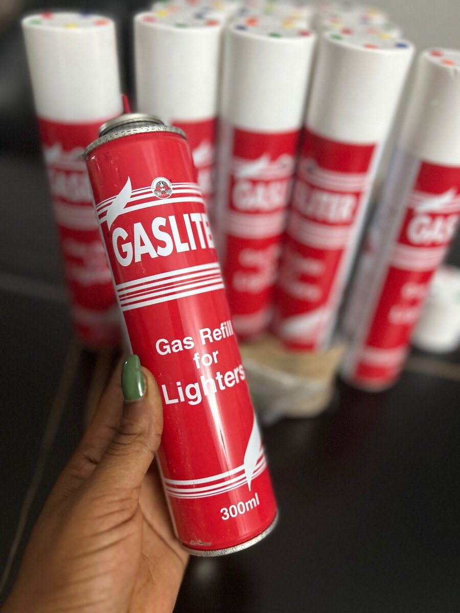 Recharge butane chalumeau