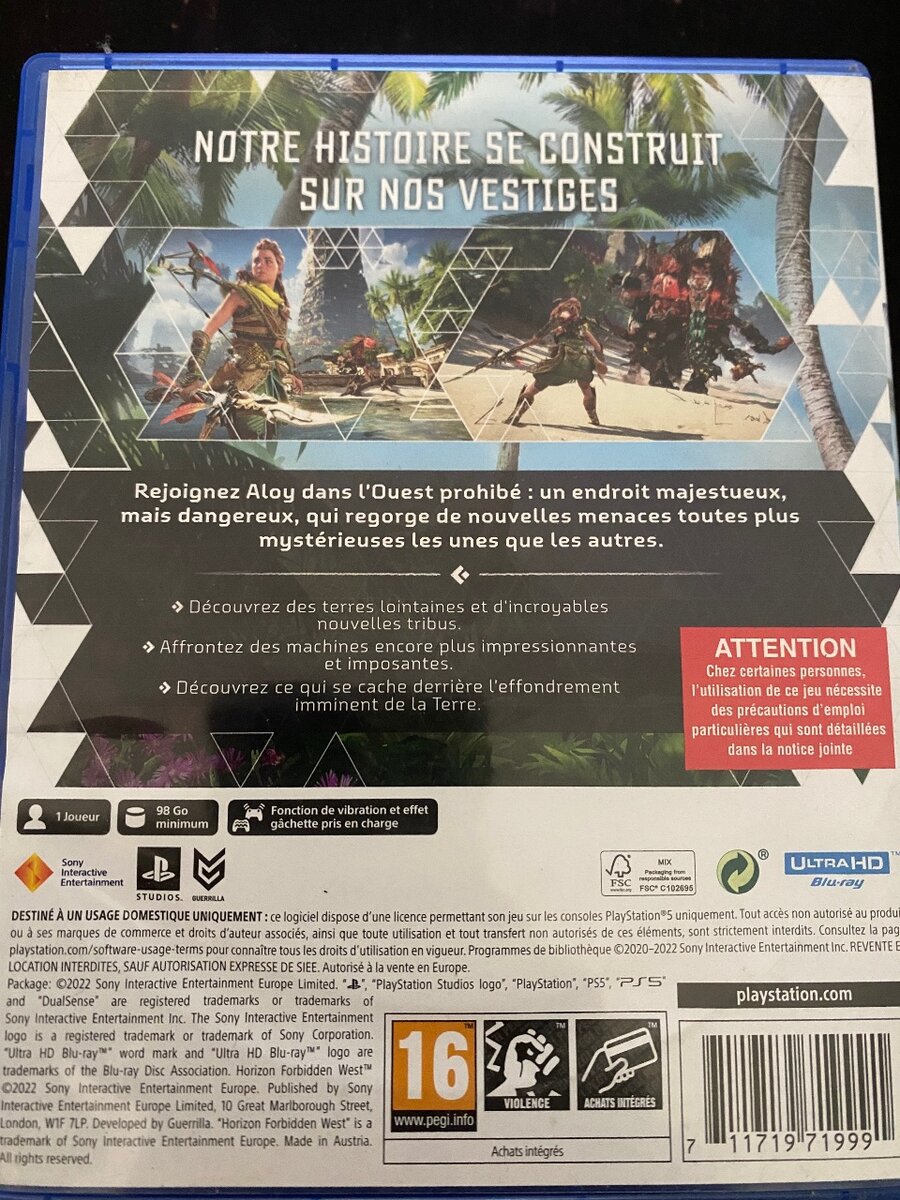 Horizon Forbidden West PS5