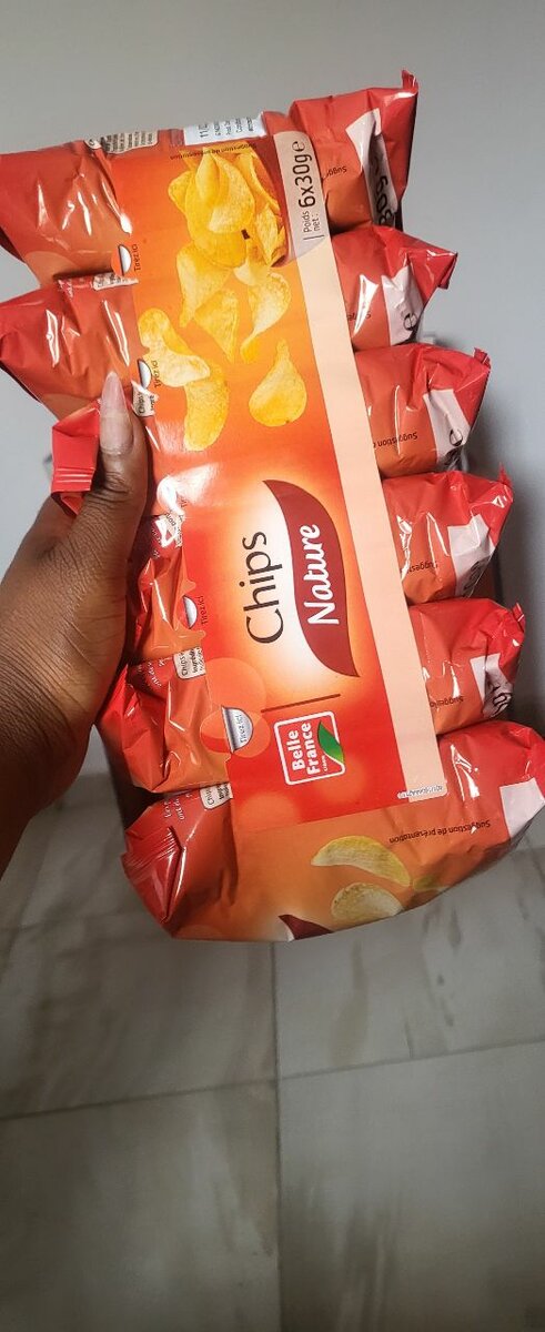 Chips Nature Pack - 6x100g