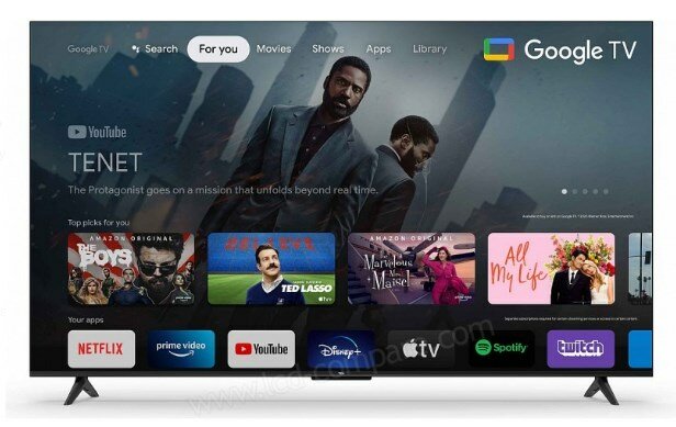 Tcl 50 Pouces - 50P635 - Uhd 4K - Smart Google Tv