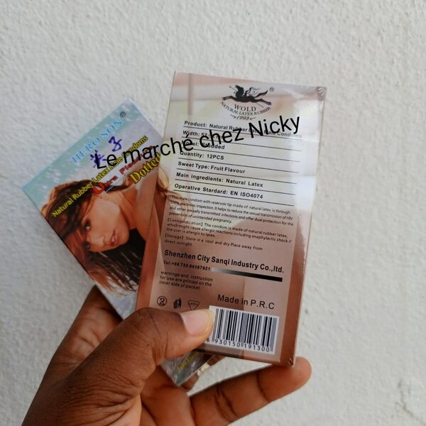 Lot de 24 préservatifs fin