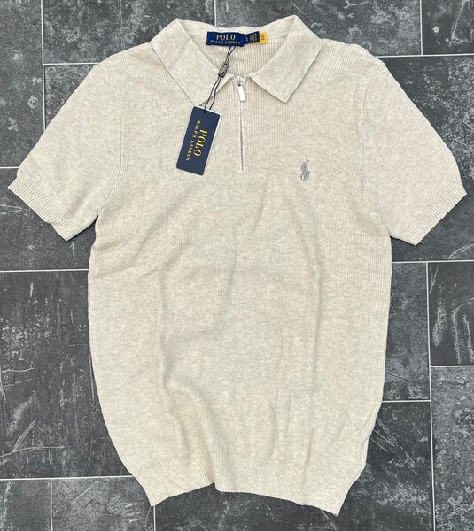 Polo zippé homme élégant