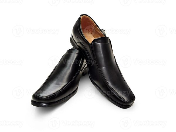 Black causal shoes