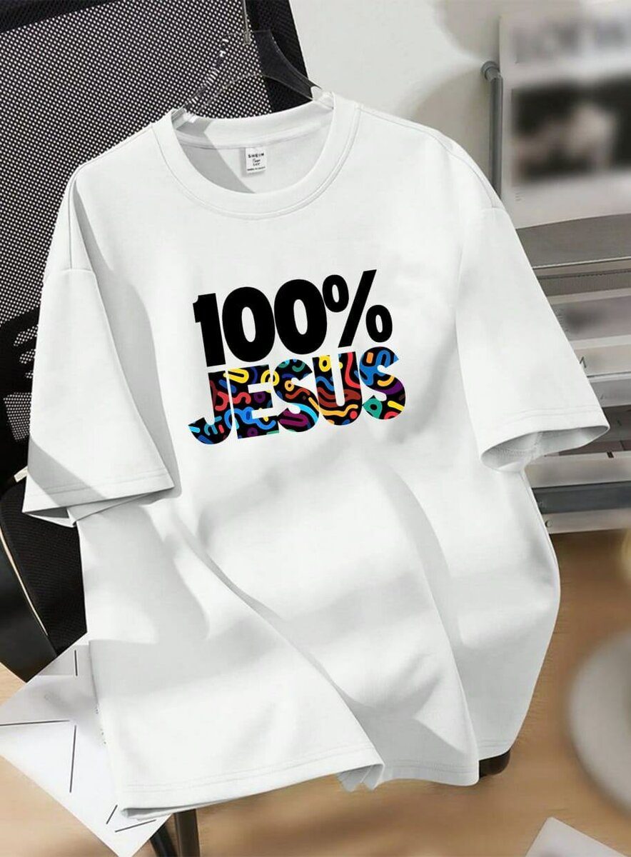 T-shirt 100% Jesus