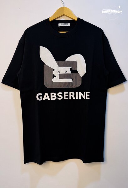 T-shirt noir imprimé Gabserine