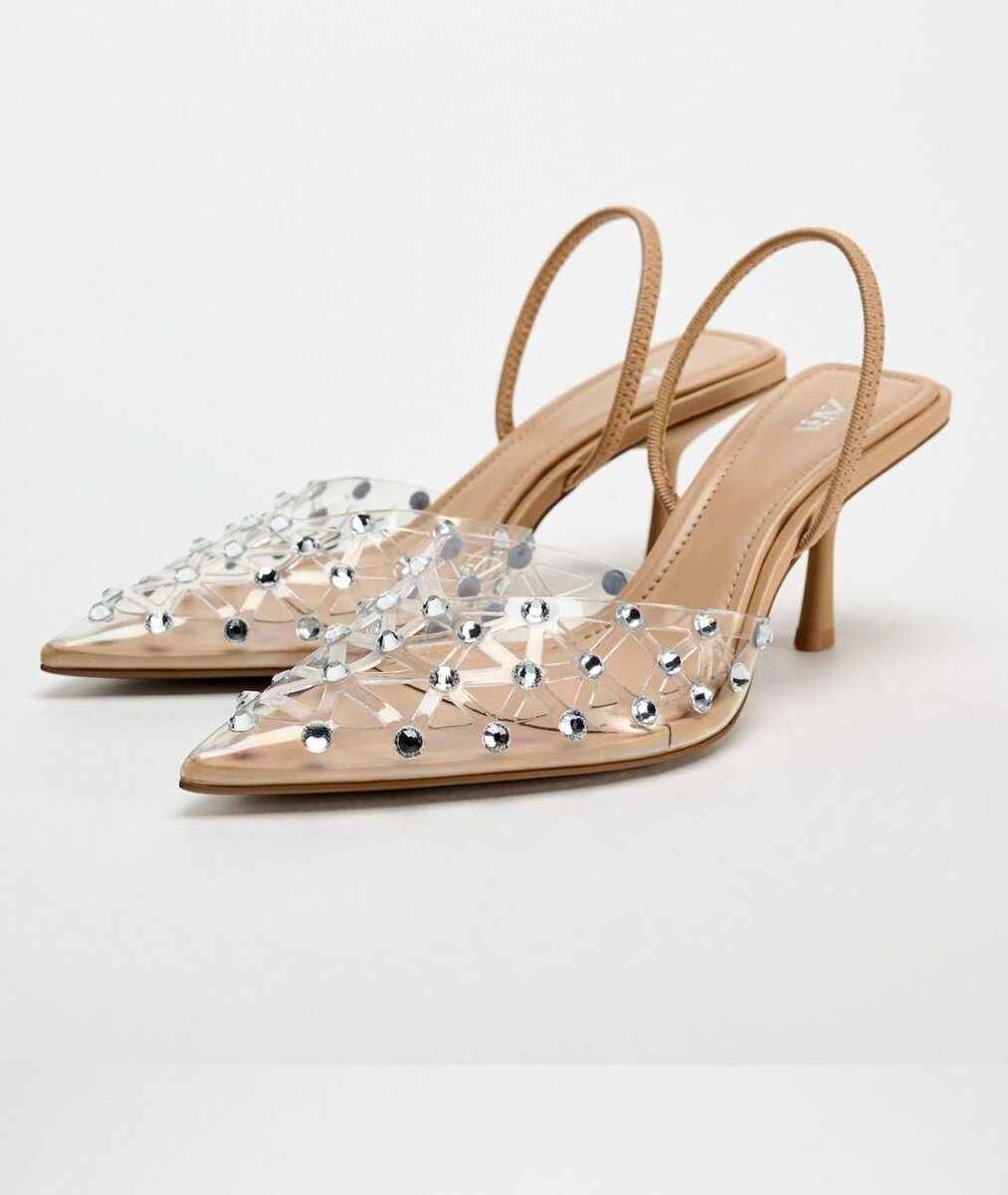 Chaussures à talons ornées