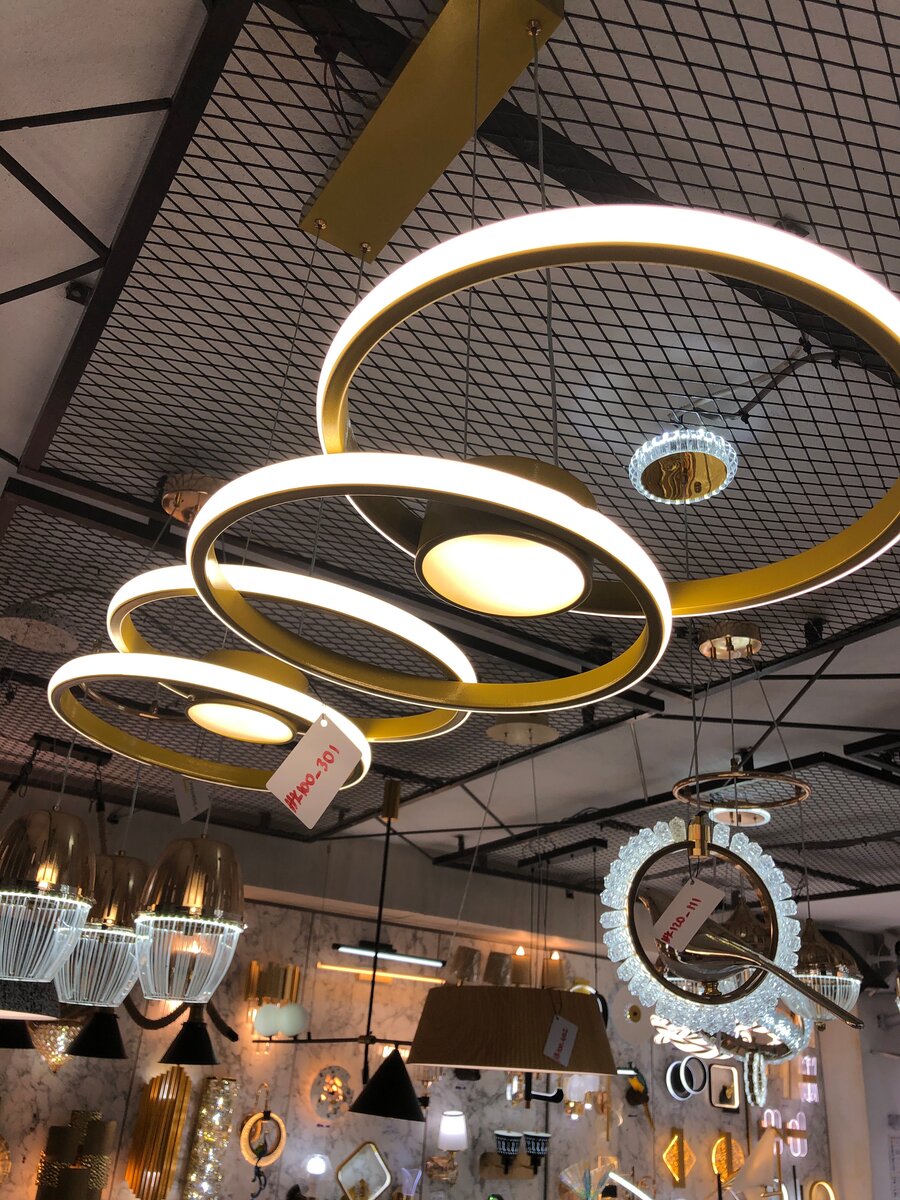 Suspension design moderne LED