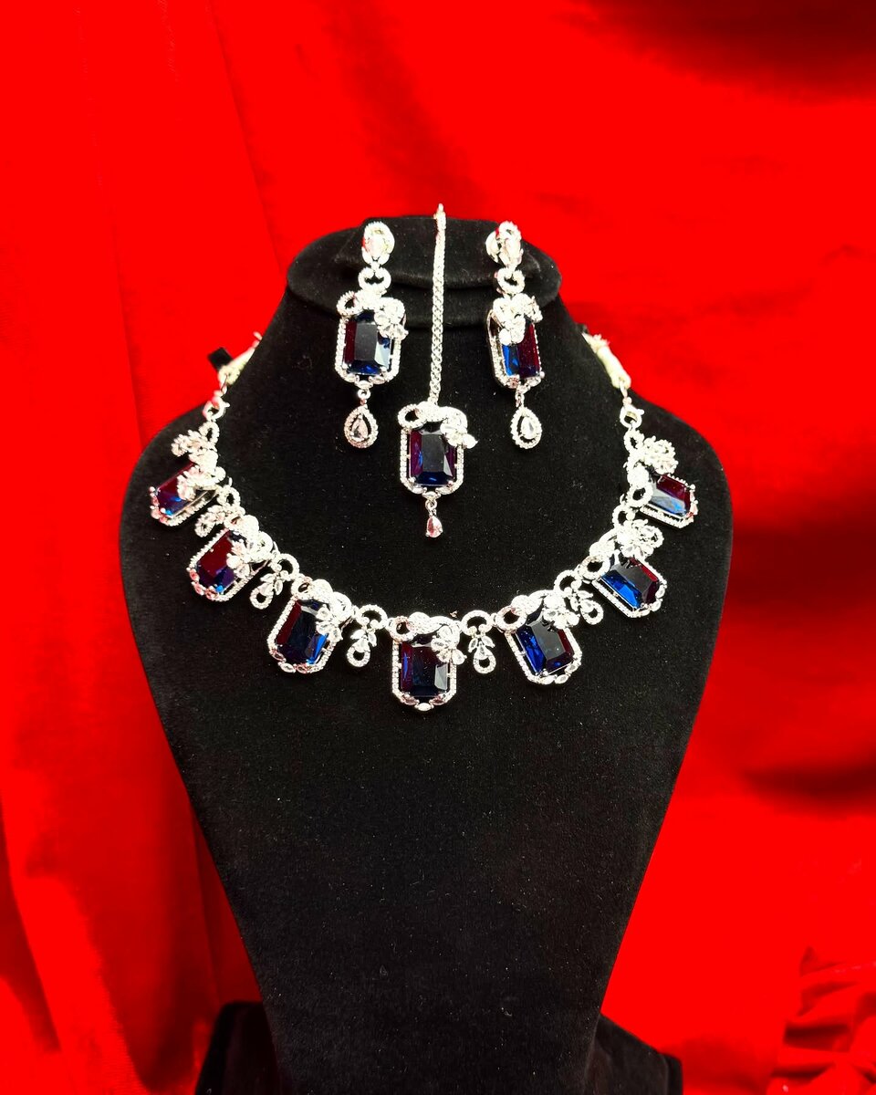 American Diamond 1 karat set 