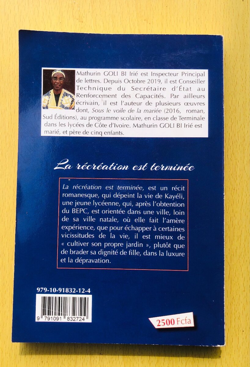 La récréation est terminée