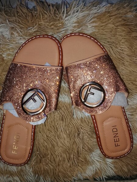 Luxury Embellished Slides