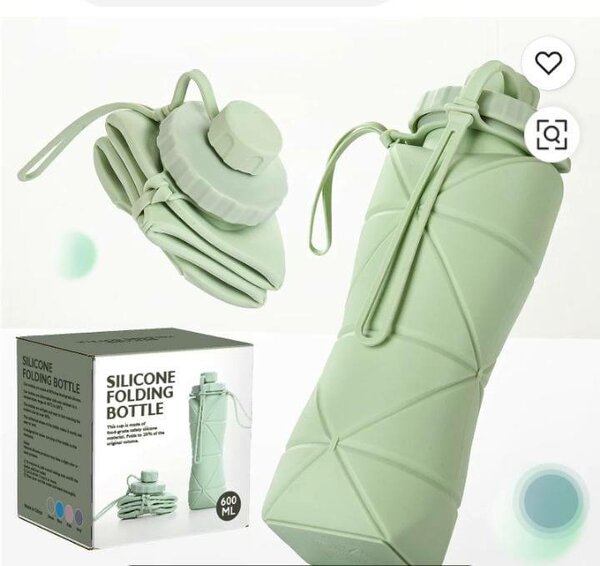 Gourde Pliante en Silicone