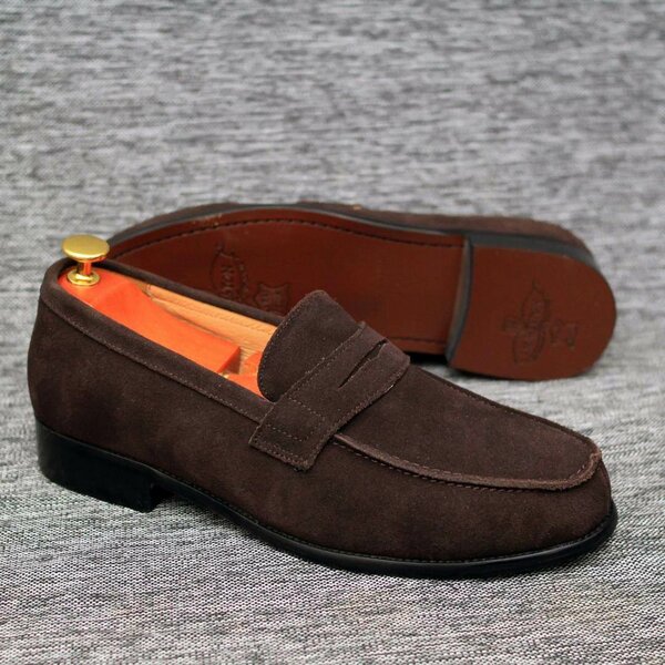Mocassins en cuir pour homme