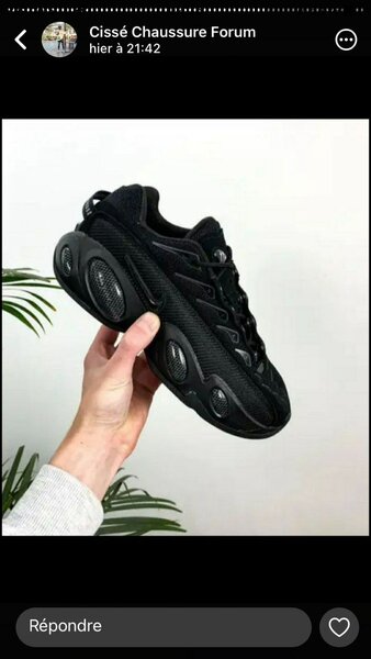 Baskets Noires Modernes Homme