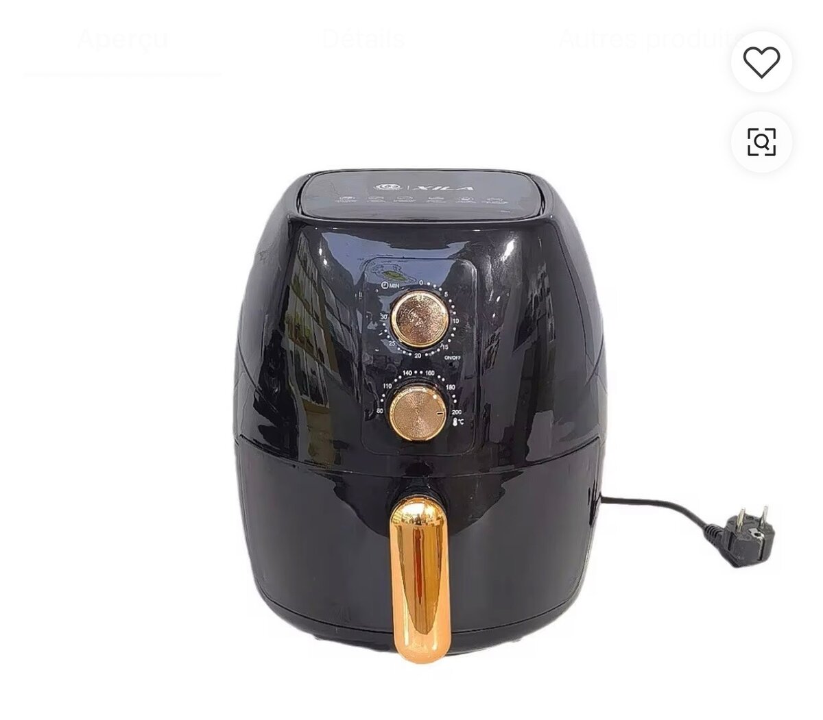 Friteuse à air 6.5L XILA XL-8865