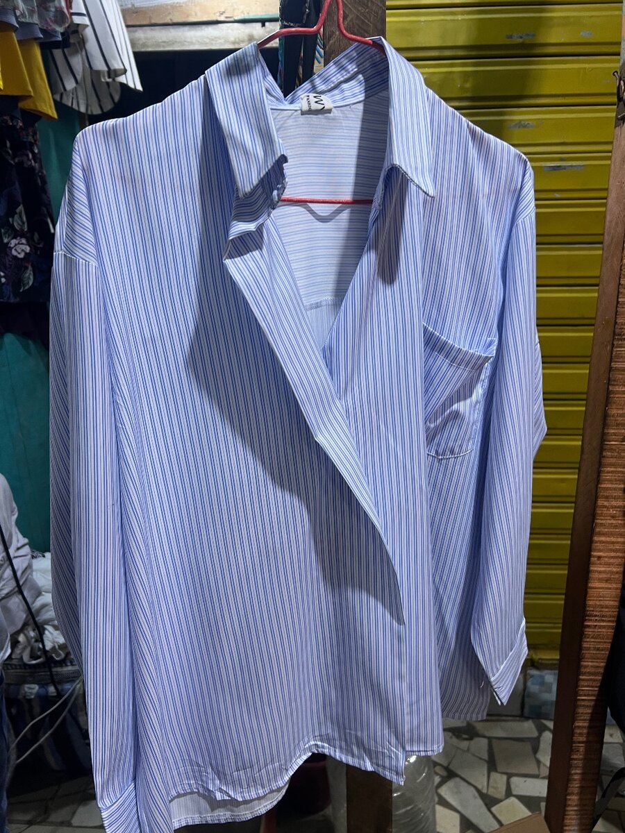 Chemise à rayures élégante femme