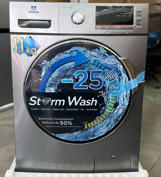 Nasco 11kg front Laod washing machine Inverter