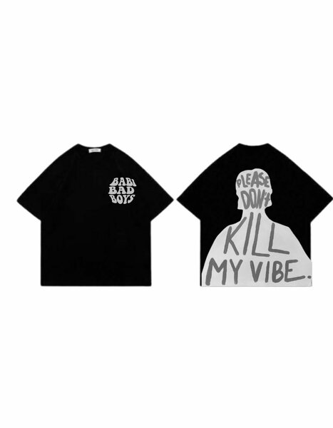 T-shirt noir Bad Bad Boys