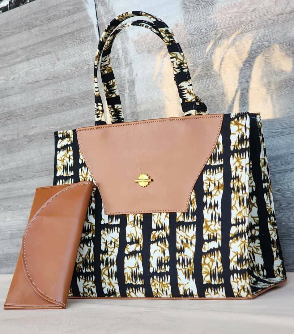 Sac à main en tissu chic