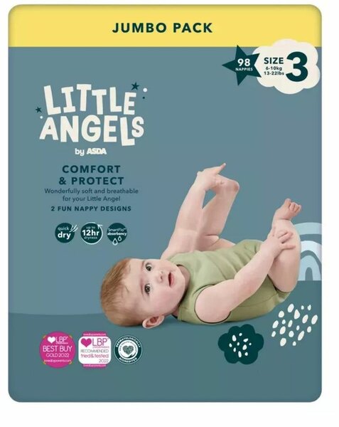 Little Angels Diapers(3 to 6)