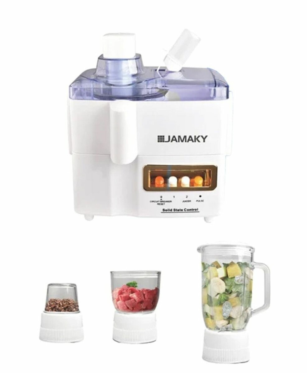 4-IN-1 1000W FOOD PROCESSOR WITH 3 ACCESSORIES JMK4005 Model
