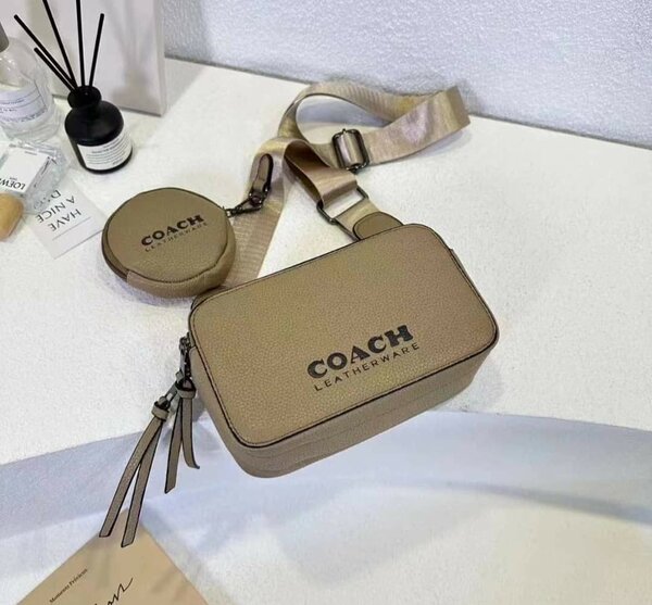 Sacoche Coach en cuir élégante