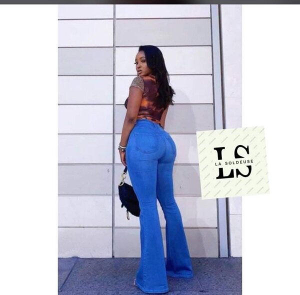 Gros bas jeans