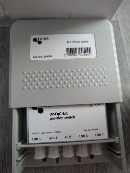 Diseqc 4x1