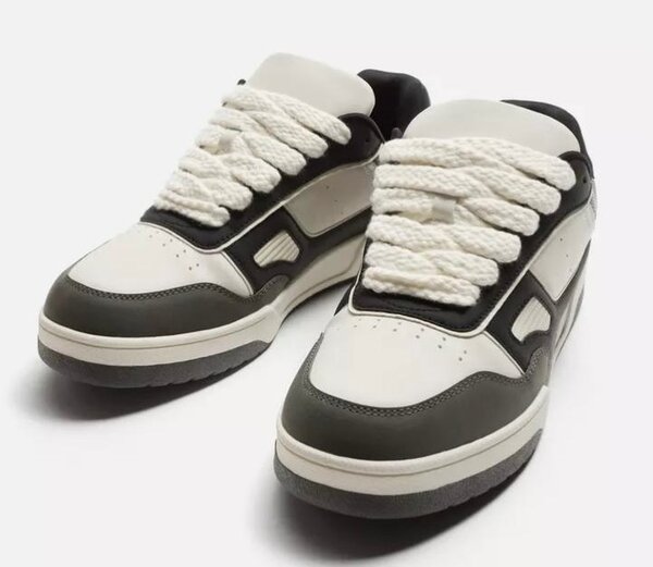 Sneakers noir et blanc ZARA