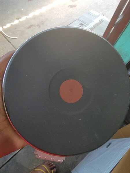 Solid cooker plate 8"