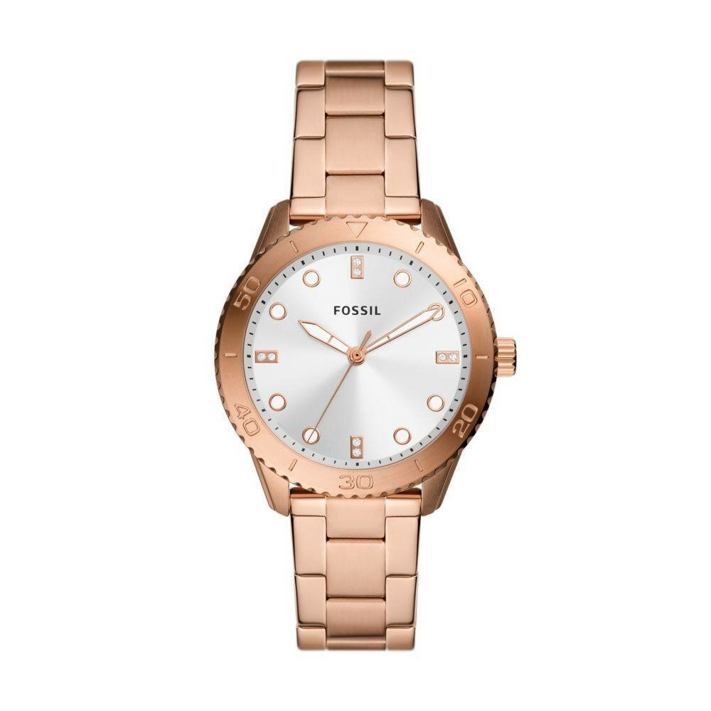 Fossil Dayle 3-Hand Rose Gold