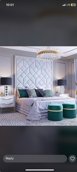 Queen size bed frame