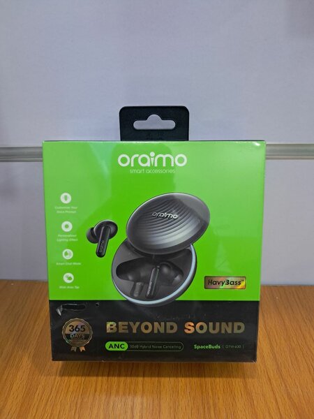 Oraimo spacebuds 50dB active noise cancelling 40 hours