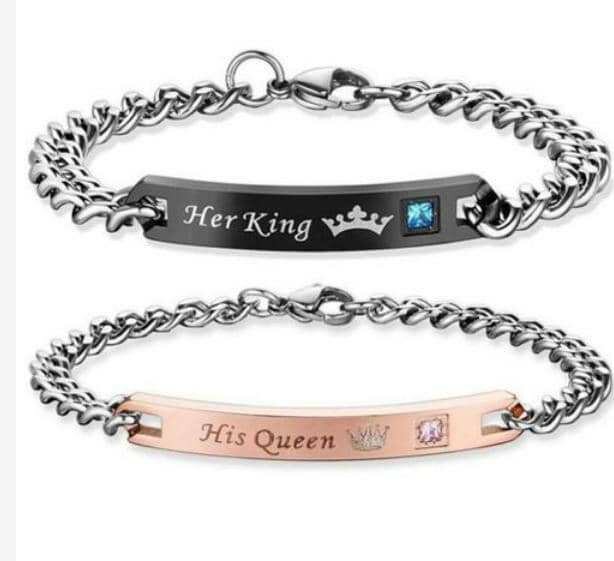 Couple bracelets available. Stainless steel
