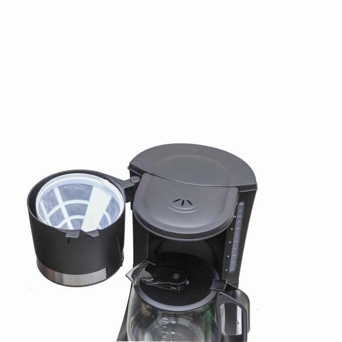 Ilux Machine à Café LX-6636CM - 600W - 1.2L - Noir