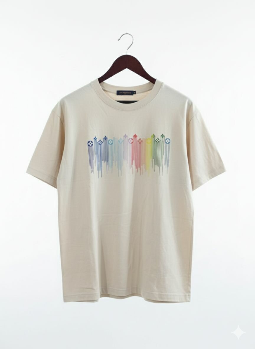 T-shirts en coton colorés