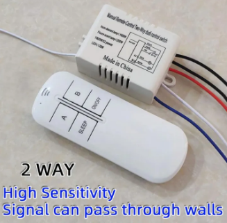 Wireless ON/OFF 220V Lamp Remote