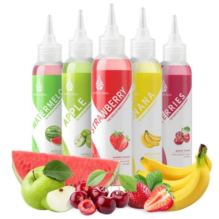 Lubrifiant Fruité à Base d'Eau