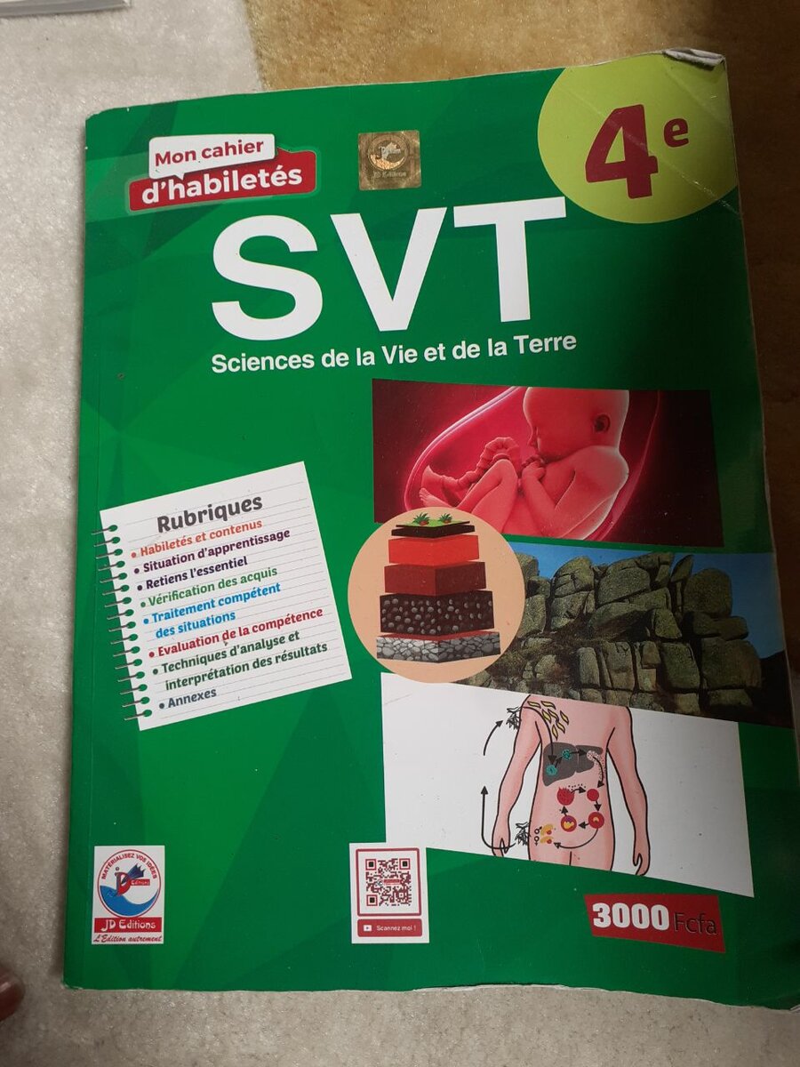 Livre de sciences et physique