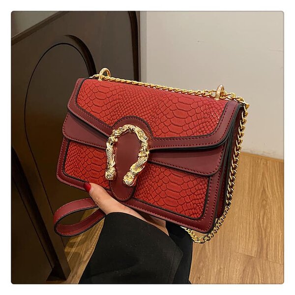 High quality and fashionable women's bag orange